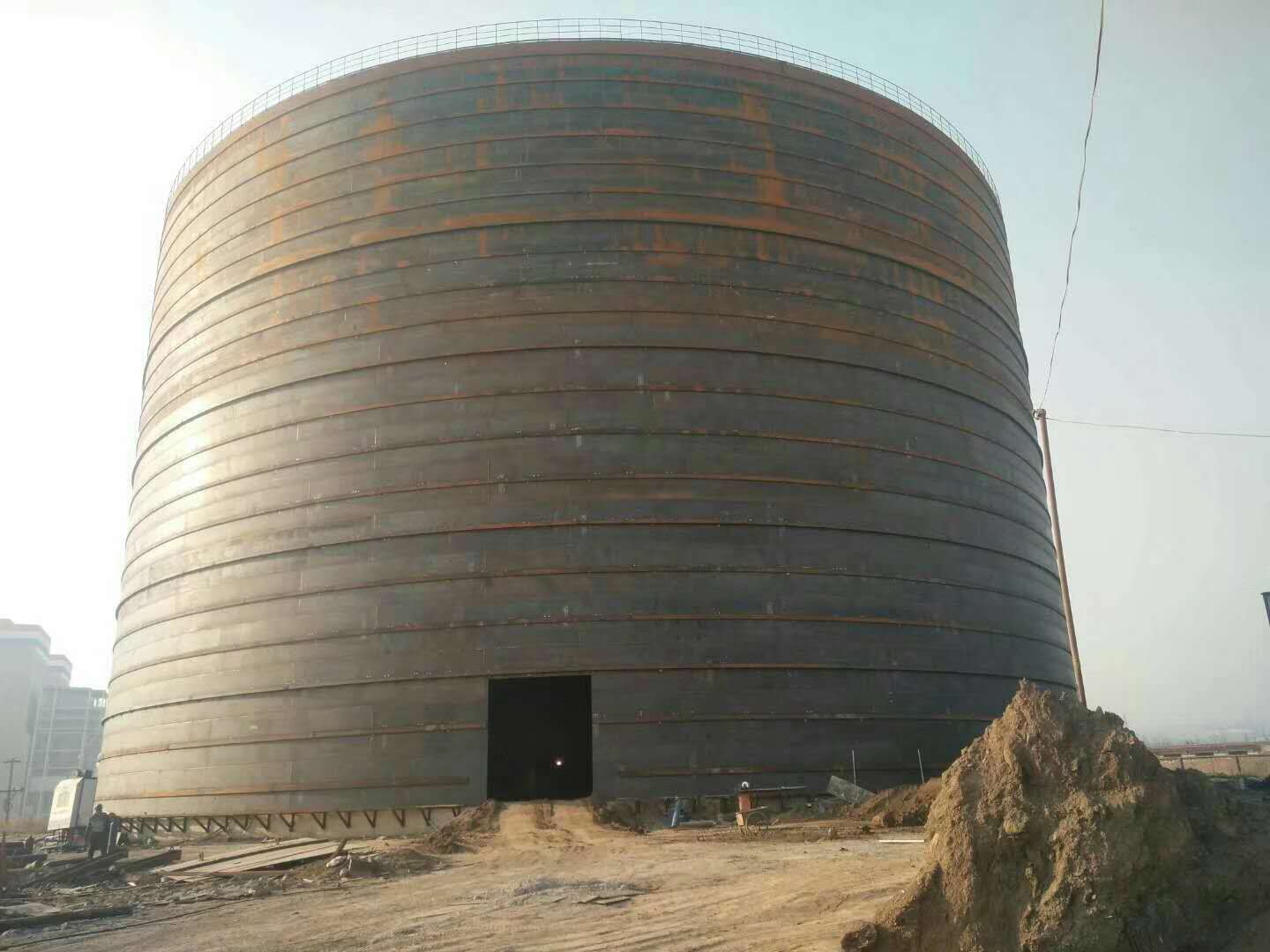 孙吴承建大型钢板库的好处及原理