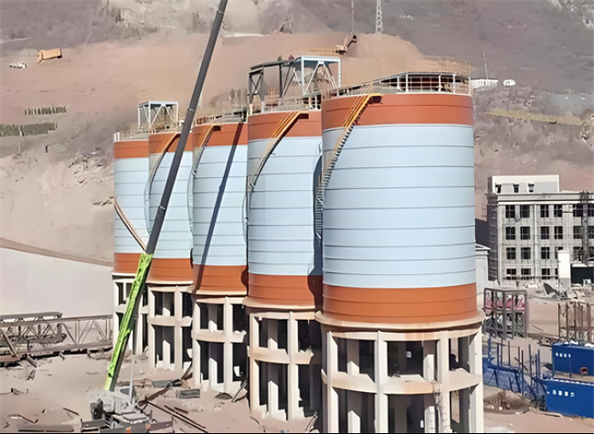 孙吴高架钢板仓