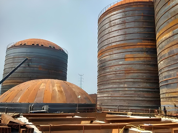 孙吴焦粉钢板仓